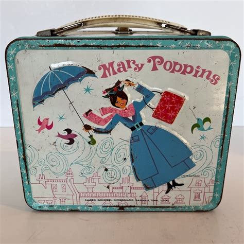 Metal Mary Poppins Lunch Box for sale 